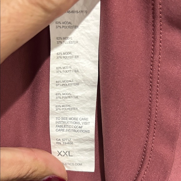 Fabletics Rust Tank Top - Picture 4 of 4